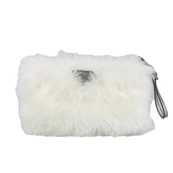 PRADA Pouch White Auth - Picture 6 of 15